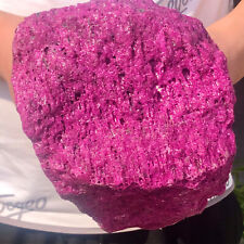 11LB  Natural rough red corundum and mineral spirit ruby raw gemstones picture