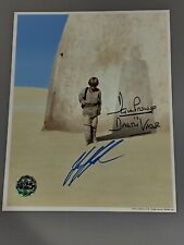 Dave Prowse And Jake Lloyd Signed Star Wars Darth Vader 8x10 Autograph  picture