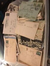 Vintage Postcard Lot of 40. Undivided Back To Linen. Used/ unused. 1900-1955 picture