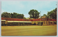 Paul Peterson's Evergreen Restaurant Cocktail Lounge Dundee IL Vtg Postcard B5 picture