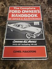 1932-1955 Ford Thunderbird RARE Original Car Maintenance And Repair Handbook picture