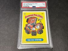 1985 GARBAGE PAIL KIDS STICKERS #10a TEE-VEE STEVIE  SERIES 1 PSA 7 OS1 picture