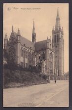 BELGIUM, Postcard RPPC, Arlon, New Saint-Martin Church picture