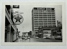 1968 Photo Main Street w/ Advertising Signs Texaco Valencia Bank Boise Idaho picture
