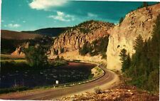 Vintage Postcard- Cliffs above Watercress Spring, Montana. picture