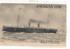 ST. PAUL (1895) -(B)- American Line  (Shown as a USMSS ST. PAUL) picture