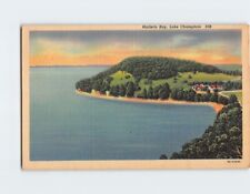 Postcard Malletts Bay Lake Champlain Colchester Vermont USA picture
