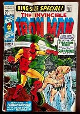 Vintage Marvel Comics Book The Invincible Iron Man Titanium Man 25 Cents picture