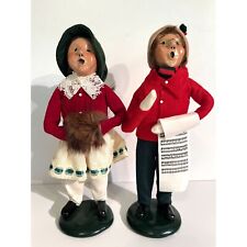 Vintage Byers Choice The Christmas Carolers Kids Boy Girl 1988 Holiday picture