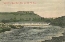 Postcard Oregon Mt. Pitt Ray Dam Rouge River Table Rock Medford 23-8744 picture