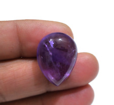 Outstanding African Purple Amethyst Pear Shape Cabochon 31.10 Crt Loose Gemstone picture