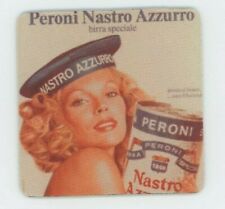 Peroni Nastro Azzurro Beer COASTER - Italian Cerveza - Sexy Blonde picture
