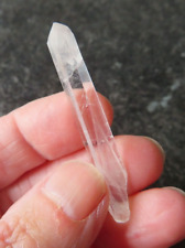 RARE COLOMBIAN 'BLADE OF LIGHT' QUARTZ (2.9 grams / 46 mm) NATURAL (9) picture
