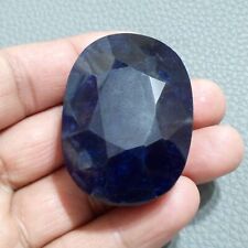Excellent Madagascar Royal Blue Sapphire Faceted Oval 376.45 Crt Loose Gemstone picture