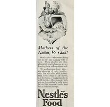 Nestle's Food Powdered Drink Mix 1913 Advertisement Mothers Of The Nation DWII9 picture