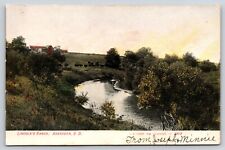 Original Old Vintage Antique Postcard Lincoln's Ranch Aberdeen South Dakota 1901 picture