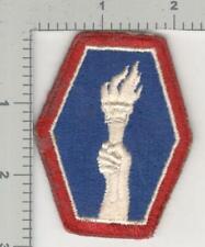 1945 Jeanette Sweet Collection Patch #215 442nd Reg Combat Team All White Hand picture