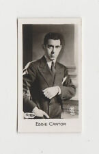 Eddie Cantor 1932 Bridgewater Film Stars Small Trading Card - Series 1 #49 picture