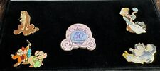 WDCC Cinderella Figures Five Pins, 50th Anniversary Set picture