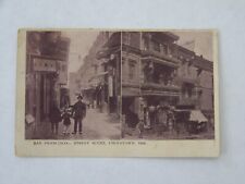 San Fransico California CA Street Scene Chinatown 1906 picture