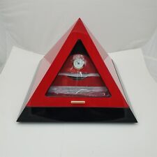 Modern Pyramid Red Le Veil Cigar Humidor Has Never Been Used picture