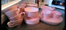 31 Vintage Boontonware Pink Melmac Melamine Dishes picture