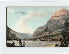 Postcard Town and Mt. Stephen Field BC Canada picture