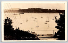 Sausalito California Real Photo RPPC Postcard Stamped picture