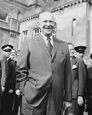 President Eisenhower Arrives At Balmoral 1959 Old Photo picture