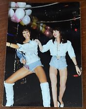 VTG 1991 Original Strip Club Snapshot Photo Two Dancers in Daisy Dukes Risqué picture