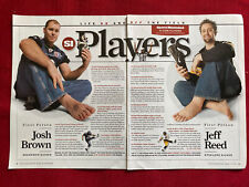 Kickers Josh Brown & Jeff Reed 2-page 2006 Print Article - Great To Frame picture