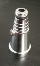 Mya Large Hookah Hose Stem Adapter SILVER W/ GROMMET. Supplies For Hookahs. NEW picture