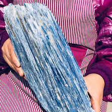 16.98LB Natural Blue Crystal Kyanite Rough Gem mineral Specimen Healing picture