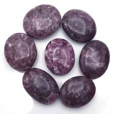 Lepidolite Palm Stone picture