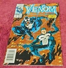 Venom Funeral Pyre #1 (1993) NM, The Punisher, Foil Cover picture