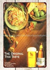 Singha Thai Beer metal tin sign decor office restaurant picture