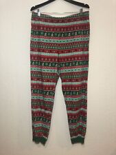 DISNEY Minnie Mouse Pajama PJ Pants Sleepwear Lounge Holiday Christmas Women XL picture