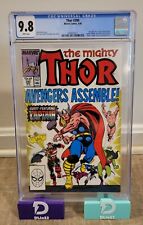 1988 THOR #390 WHITE PAGES CGC 9.8 1ST TIME CAPTAIN AMERICA LIFTS MJOLNIR picture