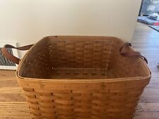 longaberger large basket leather handles, Plastic Liner picture