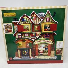 Lemax Essex Street Facade Dasher's Advent Stable Hanging Wall Setting 35561 2013 picture