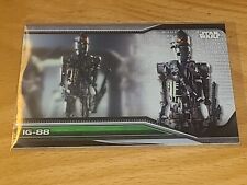 STAR WARS IG-88 2021 TOPPS BOUNTY HUNTERS #B1-2 picture