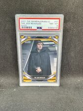 2021 Topps The Mandalorian S2 The Jedi Revealed #97 Gold /10 PSA 8 picture