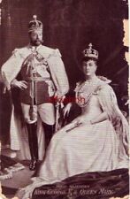 THEIR MAJESTIES, KING GEORGE AND QUEEN MARY Valentine & Sons Publishing picture