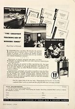 Ditto Machine Early Copiers Used By Schools Vintage Oct 1934 Print Ad 8 1/2x11 picture