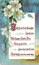 Vintage Religious Easter Greeting Card Postcard -T-43 picture