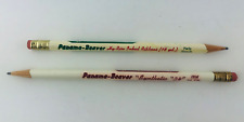 Vintage Panama-Beaver Advertising Pencils Call Your Panama Beaver Man Lot of 2 picture