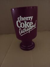 Vintage 80 S Cherry Coke Cup DONATOS  COCA COLA  picture