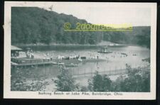 Bathing Beach Lake Pike Bainbridge Oh Ohio tween Greenbrier Ridge Potts Hill Old picture