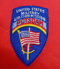 1960's Authentic US Military Liaison Mission Potsdam Patch picture