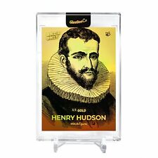 HENRY HUDSON English Sea Explorer Holo Gold Card 2023 GleeBeeCo #HNEG-G 1/1 picture